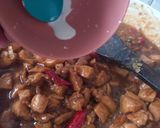 Foto langkah ke 9 dari resep Ayam Tumis Saus Tiram.