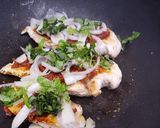 Foto del paso 3 de la receta: Pizza con base de pollo sin horno low carb