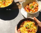 Hình bước làm 4 của món Cơm chiên