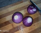 A picture of step 4 of Punjabi Style Bhindi Masala.