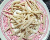 A picture of step 3 of Instant rice flour lachcha.