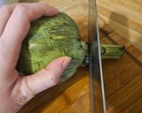 鹽焗朝鮮薊 Salt-Baked Artichokes的食譜步驟3照片