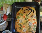 A picture of step 8 of No Knead Gardenscape Bread.