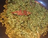 A picture of step 8 of Palak / Spinach Rice.
