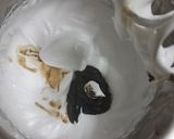 A picture of step 5 of Chocolate Mirror Glaze Cake without Egg, Maida & heart cake Mold.