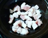 Hình bước làm 4 của món Cơm cháy, rau luộc chấm kho quẹt 🍛