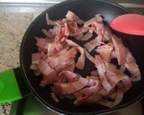 Foto del paso 6 de la receta: Fettuccine con bacon nata y queso fresco