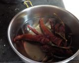 A picture of step 1 of Jaipuri chicken.