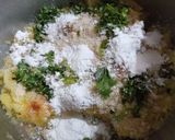 A picture of step 3 of Aloo cutlets.