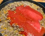 Une image de l'étape 5 de Tagliatelles à la sauce bolognaise.