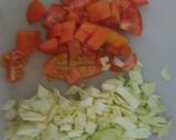 A picture of step 1 of One bite potato salad in papar.