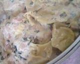 Foto del paso 24 de la receta: Capelettis rellenos de calabaza y pollo con salsa de verdeo