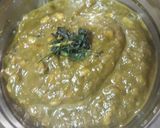 A picture of step 13 of Special Sindhi 'Saai Bhaji' / 'Veg Spinach with dal'.