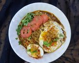 A picture of step 5 of Spicy maggi.