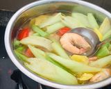 Hình bước làm 4 của món Canh chua tôm 🦐