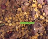 A picture of step 1 of Shami kabab.