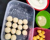 Foto langkah ke 4 dari resep Onde2 isi kacang ijo.