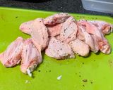 A picture of step 1 of Fried chicken wings: Midnight Diner Series from Netflix.