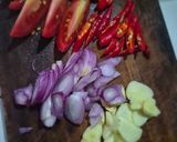 Foto langkah ke 1 dari resep Tumis Kangkung Jamur Enoki.