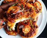 A picture of step 19 of Mini cheeseless pizza.