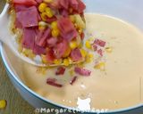 Foto langkah ke 3 dari resep Carbonara Cheese Bread Pie.