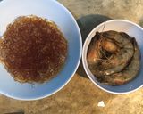 รูปขั้นตอนการทำที่ 1 ของ กุ้งอบเส้นแก้ว คีโต