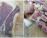 Foto del paso 3 de la receta Guiso de papas con Champiñones & Jamón