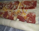 Foto del paso 4 de la receta: Rollo de Hojaldre y Jamón