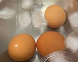 A picture of step 2 of Japanese egg sandwiches.