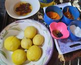 A picture of step 1 of Aloo ki Sabzi.