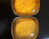 A picture of step 1 of Vegetable Fada Khichadi.