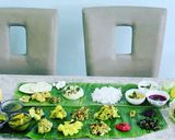 A picture of step 10 of Onam Sadya Recipe (Aviyal,Sambhar,Thoran,Inji Puli& Khichdi etc).