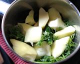 A picture of step 2 of Raw Mango Spicy Chutney.