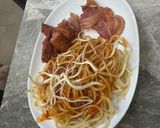 Hình bước làm 5 của món Mỳ Ý