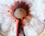 A picture of step 8 of Red Velvet Bundt Cake #eastercontest.