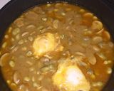 Foto del paso 5 de la receta Champiñones y habas esparragás con huevo