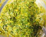 A picture of step 1 of Methi paratha.