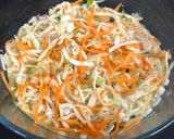 A picture of step 2 of Potato Cabbage Pancakes.