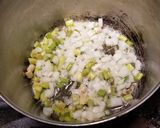 A picture of step 2 of Italian Risotto.