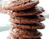 A picture of step 3 of Nutella cookies.