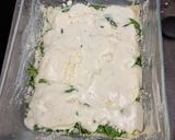 Une image de l'étape 5 de °Gratin de ravioles mozzarella et épinards °.