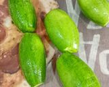 A picture of step 1 of Parwal Masala Fry.
