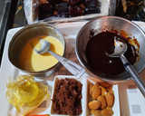 A picture of step 1 of Dates dessert.