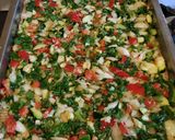 Foto del paso 5 de la receta: Coca de verduras (Thermomix)