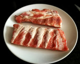 Foto del paso 1 de la receta: Guiso de garbanzos y judías con costillas de cerdo