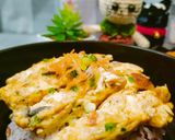รูปขั้นตอนการทำที่ 3 ของ ไข่เจียวเต้าหู้ถั่วเหลืองหลอด