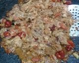A picture of step 7 of Tawa Qeema.