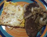 Foto del paso 6 de la receta: Bifes encebollados con polenta al horno