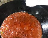 A picture of step 7 of Sambal udang petai (spicy chili gravy with prawn and stink bean).