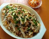 Hình bước làm 10 của món Rau củ xào chay cuốn bánh tráng